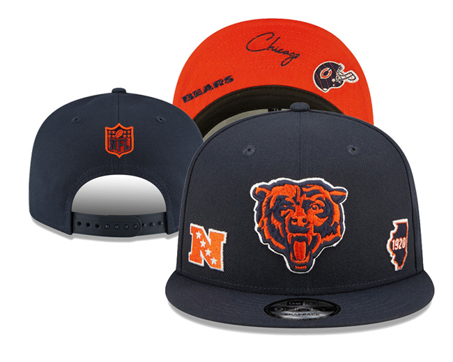 Chicago Bears Stitched Snapback Hats 0144
